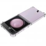 Carcasa Bizon Salpa compatibila cu Samsung Galaxy Z Flip 6 / 7 FE, Transparent 7 - lerato.ro