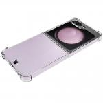 Carcasa Bizon Salpa compatibila cu Samsung Galaxy Z Flip 6 / 7 FE, Transparent 8 - lerato.ro