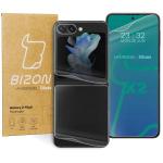 Set protectie Bizon Glass Hydrogel Pack, 1x Folie Ecran si 1x Folie Spate, compatibil cu amsung Galaxy Z Flip 6 / 7 FE, Transparent 2 - lerato.ro