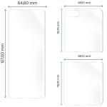 Set protectie Bizon Glass Hydrogel Pack, 1x Folie Ecran si 1x Folie Spate, compatibil cu amsung Galaxy Z Flip 6 / 7 FE, Transparent 3 - lerato.ro