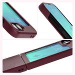 Carcasa Bizon Tur compatibila cu Samsung Galaxy Z Flip 6 / 7 FE, Dark Purple 11 - lerato.ro