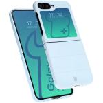 Carcasa Bizon Tur compatibila cu Samsung Galaxy Z Flip 6 / 7 FE, Light Blue 3 - lerato.ro