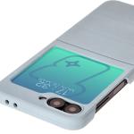 Carcasa Bizon Tur compatibila cu Samsung Galaxy Z Flip 6 / 7 FE, Light Blue 5 - lerato.ro