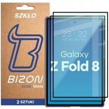 Set 2 folii sticla securizata Bizon Glass Edge Duo compatibile cu Samsung Galaxy Z Fold 8, Negru