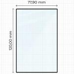 Set 2 folii sticla securizata Bizon Glass Edge Duo compatibile cu Samsung Galaxy Z Fold 8, Negru 3 - lerato.ro