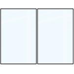 Set 2 folii sticla securizata Bizon Glass Edge Duo compatibile cu Samsung Galaxy Z Fold 8, Negru 5 - lerato.ro