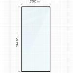 Folie sticla securizata Bizon Glass Edge compatibila cu Samsung Galaxy Z Fold 8 Ultra, Negru 3 - lerato.ro