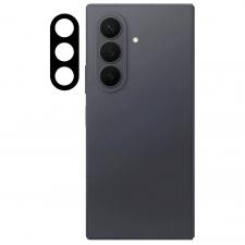 Set de 2 protectii camera foto Bizon Glass Lens compatibila cu Samsung Galaxy Z Fold 8 Ultra, Negru