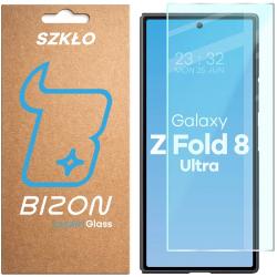 Folie sticla securizata Bizon Glass Clear compatibila cu Samsung Galaxy Z Fold 8 Ultra, Transparent