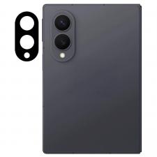 Folii protectie telefoane Samsung, Set de 2 protectii camera foto Bizon Glass Lens compatibila cu Samsung Galaxy Z Fold 8, Negru, lerato.ro