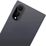 Set de 2 protectii camera foto Bizon Glass Lens compatibila cu Samsung Galaxy Z Fold 8, Negru 5 - lerato.ro