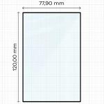 Folie sticla securizata Bizon Glass Edge compatibila cu Samsung Galaxy Z Fold 8, Negru 3 - lerato.ro