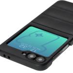 Carcasa Bizon Tur compatibila cu Samsung Galaxy Z Flip 6 / 7 FE, Negru 5 - lerato.ro