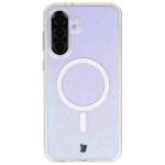 Carcasa Bizon SparklO cu MagSafe compatibila cu Samsung Galaxy A36 5G / A56 5G, Glitter Clear 2 - lerato.ro