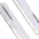 Carcasa Bizon SparklO cu MagSafe compatibila cu Samsung Galaxy A36 5G / A56 5G, Glitter Clear 5 - lerato.ro