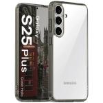 Carcasa Bizon Halo compatibila cu Samsung Galaxy S25 Plus, Transparent / Negru 3 - lerato.ro