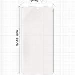 Folie protectie Bizon Glass Film Sun compatibila cu Samsung Galaxy S25 Edge, Transparent 3 - lerato.ro