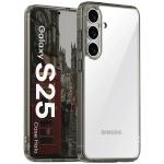 Carcasa Bizon Halo compatibila cu Samsung Galaxy S25, Transparent / Negru 5 - lerato.ro