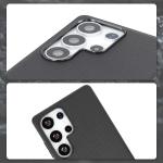 Carcasa Bizon CarbO cu MagSafe si Wrist Strap compatibila cu Samsung Galaxy S25 Ultra, Negru 4 - lerato.ro