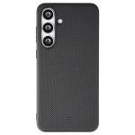 Carcasa Bizon CarbO cu MagSafe si Wrist Strap compatibila cu Samsung Galaxy S25 FE, Negru 2 - lerato.ro