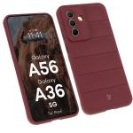 Kit protectie 2 in 1 BizonMobile, Carcasa Bizon Tur si Folie sticla securizata Bizon Glass Edge, compatibil cu Samsung Galaxy A36 5G / A56 5G, Dark Purple 4 - lerato.ro