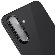 Folie sticla securizata camera foto Bizon Glass Snap Lens compatibila cu Samsung Galaxy A27 5G, Negru