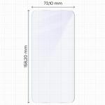 Folie sticla hibrid Bizon Hybrid Mule compatibila cu Samsung Galaxy A27 5G, Transparent 3 - lerato.ro