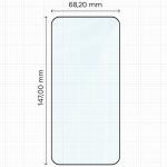Set protectie 3in1 Bizon Glass Edge Pack, 2 folii sticla ecran + 1 folie sticla camera foto, compatibil cu Vivo X300, Negru 3 - lerato.ro