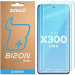 Set 2 folii sticla securizata Bizon Glass Clear Duo compatibile cu Vivo X300 Ultra, Transparent 2 - lerato.ro