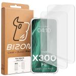 Kit protectie 3 in 1 BizonMobile Clear Pack, Carcasa Bizon Salpa si 2 folii sticla Bizon Glass Clear, compatibil cu Vivo X300 FE, Transparent 10 - lerato.ro