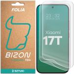Set 2 folii protectie Bizon Film Hydrogel compatibile cu Xiaomi 17T, Transparent 2 - lerato.ro