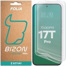 Set 2 folii protectie Bizon Film Hydrogel compatibile cu Xiaomi 17T Pro, Transparent