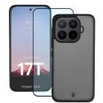 Kit protectie 2 in 1 BizonMobile, Carcasa Bizon Angelo si Folie sticla securizata Bizon Glass Edge, compatibil cu Xiaomi 17T, Negru 2 - lerato.ro