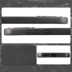 Carcasa Bizon CarbO cu MagSafe si Wrist Strap compatibila cu Xiaomi 17T Pro, Negru 5 - lerato.ro