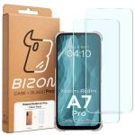 Kit protectie 3 in 1 BizonMobile Clear Pack, Carcasa Bizon Salpa si 2 folii sticla Bizon Glass Clear, compatibil cu Xiaomi Redmi A7 Pro, Transparent 10 - lerato.ro