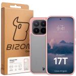 Carcasa Bizon Angelo compatibila cu Xiaomi 17T, Transparent / Roz 7 - lerato.ro