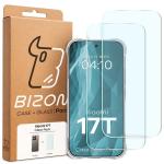 Kit protectie 3 in 1 BizonMobile Clear Pack, Carcasa Bizon Salpa si 2 folii sticla Bizon Glass Clear, compatibil cu Xiaomi 17T, Transparent 10 - lerato.ro