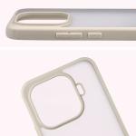 Carcasa Bizon Angelo compatibila cu Xiaomi 17T Pro, Transparent / Bej 4 - lerato.ro