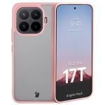 Kit protectie 2 in 1 BizonMobile, Carcasa Bizon Angelo si Folie sticla securizata Bizon Glass Edge, compatibil cu Xiaomi 17T, Roz 4 - lerato.ro