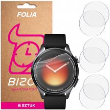Set 6 folii de protectie Bizon HydroFlex compatibile cu Xiaomi Watch 5, Transparent