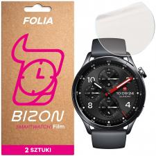 Set 2 folii protectie Bizon Watch Film Matte Duo compatibile cu Xiaomi Watch S5, Transparent