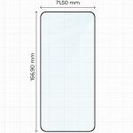 Set protectie 3in1 Bizon Glass Edge Pack, 2 folii sticla ecran + 1 folie sticla camera foto, compatibil cu Xiaomi Poco F7 Ultra, Negru 3 - lerato.ro