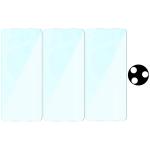 Set protectie 4in1 Bizon Glass Clear Pack, 3 folii sticla ecran + 1 folie sticla camera foto, compatibil cu Xiaomi Poco F7 Pro, Transparent 7 - lerato.ro