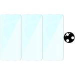 Set protectie 4in1 Bizon Glass Clear Pack, 3 folii sticla ecran + 1 folie sticla camera foto, compatibil cu Xiaomi Poco F7 Ultra, Transparent 7 - lerato.ro