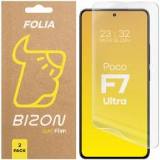 Folii protectie telefoane Xiaomi, Set 2 folii protectie Bizon Glass Film Sun Duo compatibile cu Xiaomi Poco F7 Ultra, Transparent, lerato.ro