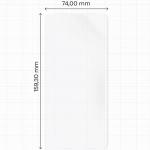 Set 2 folii protectie Bizon Glass Film Sun Duo compatibile cu Xiaomi Poco F7, Transparent 3 - lerato.ro
