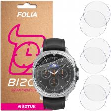 Set 6 folii de protectie Bizon HydroFlex compatibile cu Samsung Galaxy Watch 8 Classic 46 mm, Transparent