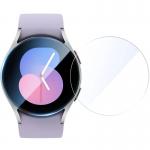 Folie sticla securizata Bizon Glass Watch Clear compatibila cu Samsung Galaxy Watch FE / 6 / 5 / 4 40mm, Transparent 3 - lerato.ro