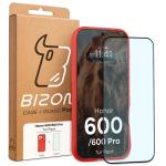 Kit protectie 2 in 1 BizonMobile, Carcasa Bizon Tur si Folie sticla securizata Bizon Glass Edge, compatibil cu Honor 600 5G / 600 Pro 5G, Rosu 11 - lerato.ro