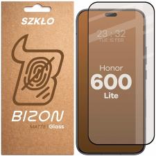 Folii protectie telefoane Honor, Folie sticla securizata Bizon Glass Matte compatibila cu Honor 600 Lite 5G, Negru, lerato.ro